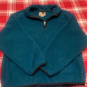 Woolrich Teal Zip-Up Women's Sweater